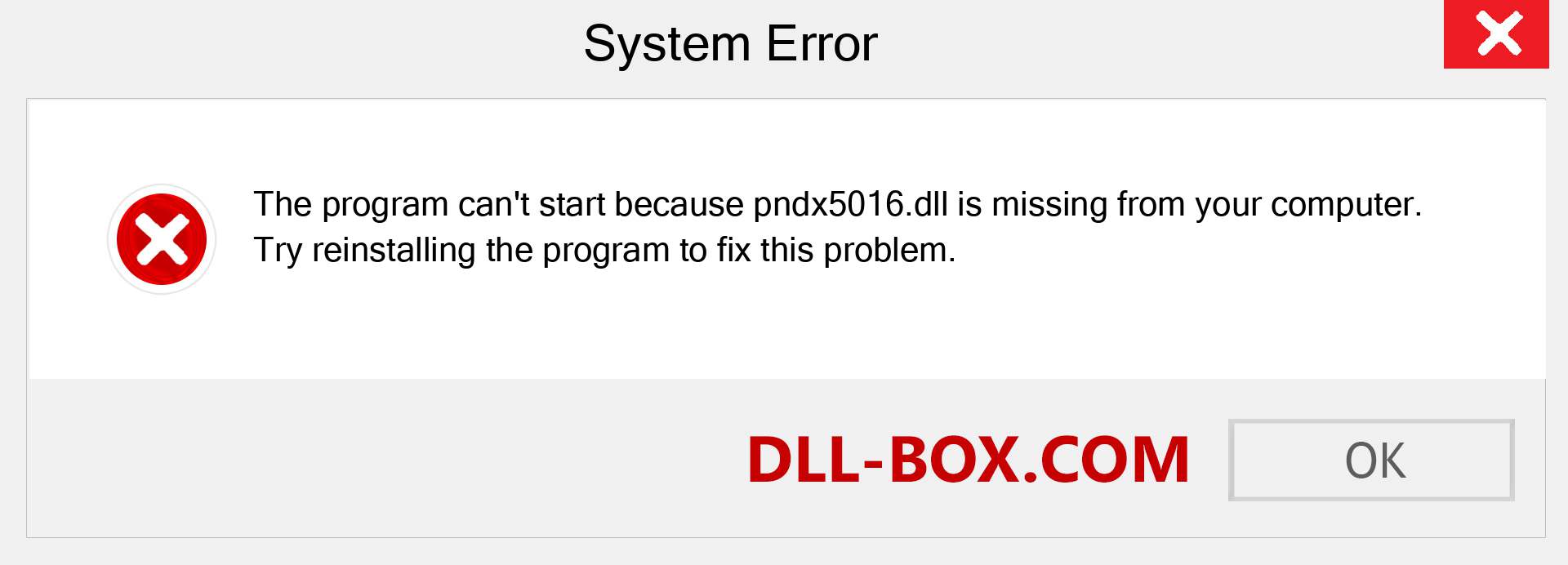  pndx5016.dll file is missing?. Download for Windows 7, 8, 10 - Fix  pndx5016 dll Missing Error on Windows, photos, images